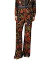 Ba&sh Ba & Sh Vlyde Printed Wide Leg Pants In Black