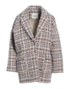 Ba&sh Ba & Sh Woman Coat Lilac Size 1 Polyester, Wool, Acrylic, Polyamide, Viscose In Purple