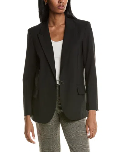 Ba&sh Wool-blend Blazer In Black