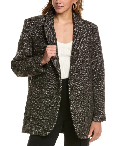 Ba&sh Ba & Sh Wool-blend Coat In Brown