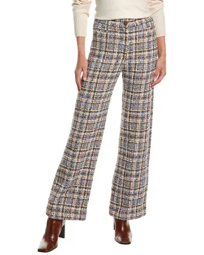 Ba&sh Ba & Sh Wool-blend Tweed Pant In Brown