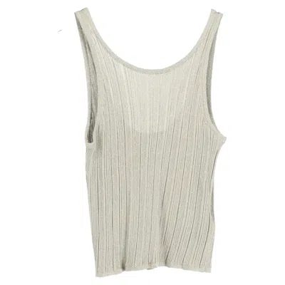 Ba&sh Ba & Sh Zak Top In Gold Viscose