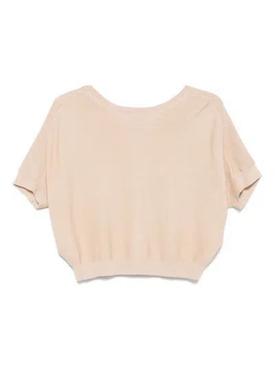 Ba&sh Basem Cardigan In Neutrals