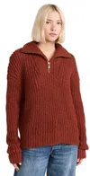 Ba&sh Beltane Sweater In Ecureuil