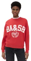 Ba&sh Benjamin Sweatshirt In Rouge