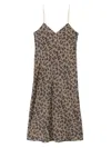 Ba&sh Biara Midi Dress In Green