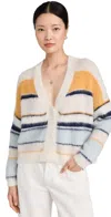 BA&SH BITY CARDIGAN BLEU