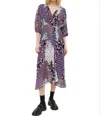 Ba&sh Blake Dress In Violet In Purple