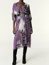 Ba&sh Blake Dress In Violet In Multi