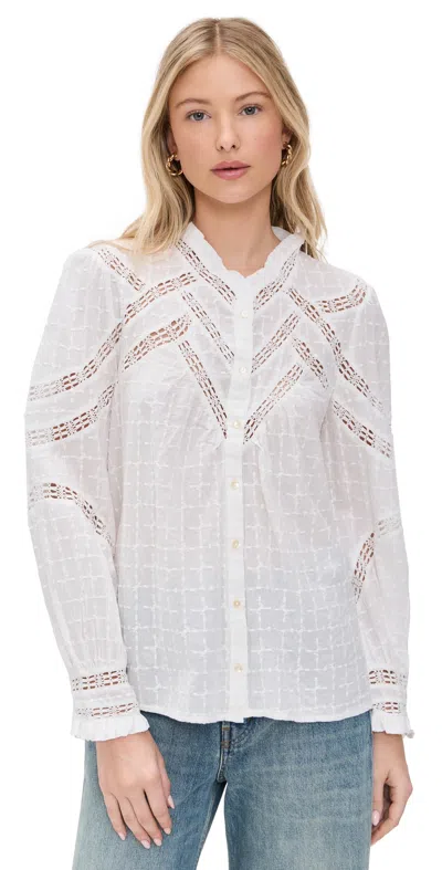 Ba&sh Brona Shirt Ecru