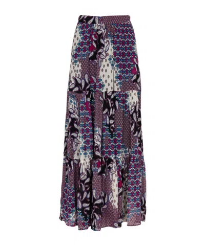 Ba&sh Brooke Skirt In Purple