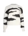 Ba&sh Cacilie Sweater In White Acrylic In White