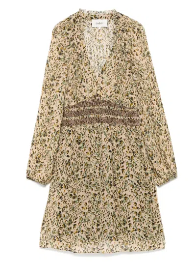 Ba&sh Camelia Mini Dress In Multicolor