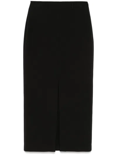 Ba&sh Chirli Midi Skirt In Black