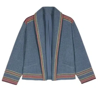 BA&SH CIAGO WOMAN BLUE JACKET