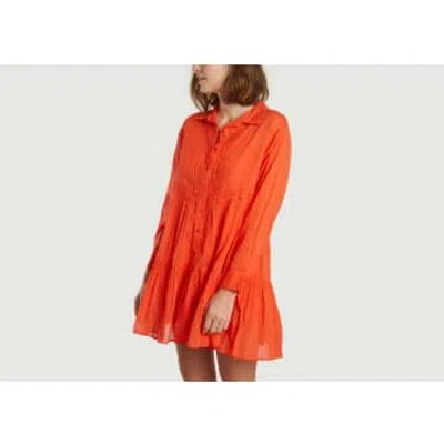 Ba&sh Cosima Dress In Orange