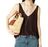 Ba&sh Dalil Tank Top In Brown In Brown