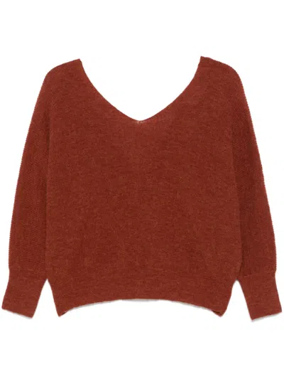 Ba&sh Elsa Sweater In Brown