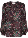 Ba&sh Faizae Shirt In Purple