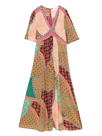 Ba&sh Fanta Maxi Dress In Pink