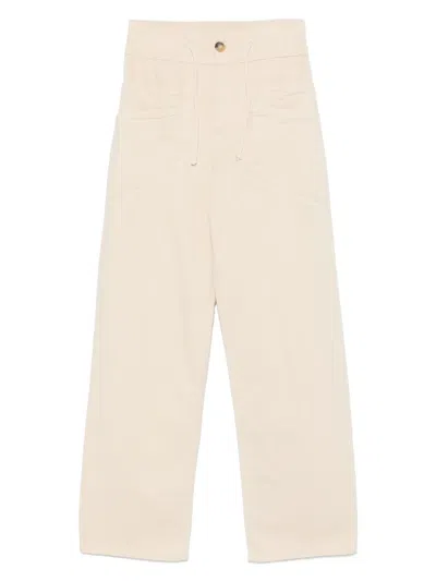 Ba&sh Fima Trousers In Neutrals