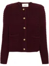 Ba&sh Gaspard Cardigan In Red