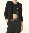 Ba&sh Gaspard Cardigan In Black