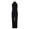 Ba&sh Halter Jumpsuit In Black Viscose In Black
