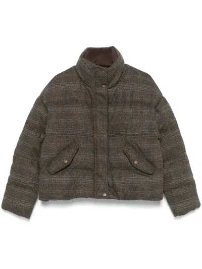 Ba&sh Hidai Padded Jacket In Brown