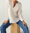 Ba&sh Ilo Blouse In Ecru In White