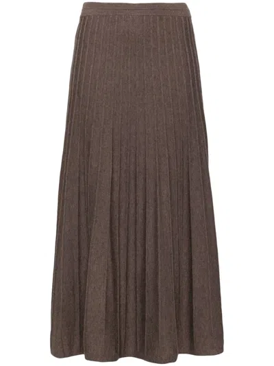 Ba&sh Jada Skirt In Brown