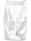 Ba&sh Jupe Faye Skirt In Silver