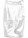 Ba&sh Jupe Faye Skirt In Silver