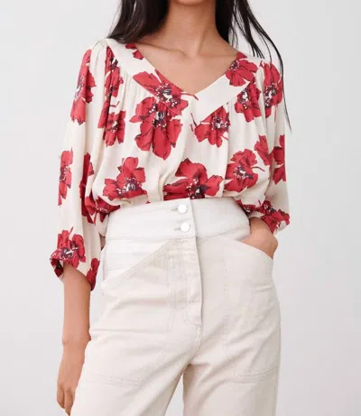 Ba&sh Kea Top In Rouge In Multi