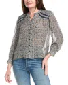 Ba&sh Kelani Silk-blend Blouse