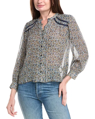 Ba&sh Kelani Silk-blend Blouse