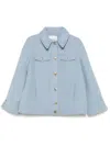 Ba&sh Kendy Coat In Blue
