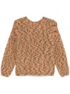 Shop Ba&sh Leopold Sweater In Brown