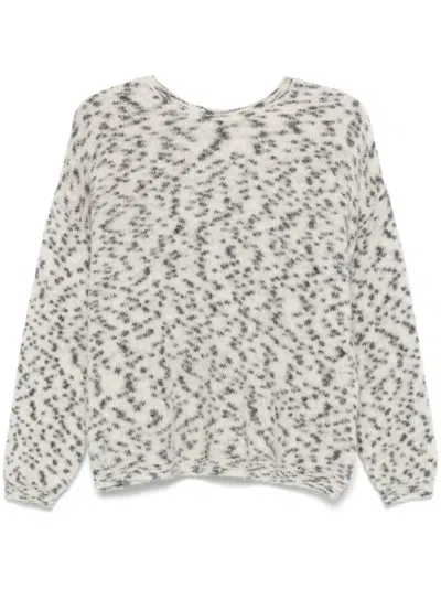 Ba&sh Leopold Pullover In Weiss
