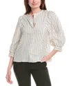 Ba&sh Lioba Linen-blend Blouse