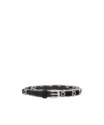 Ba&sh Logo Belt In Black