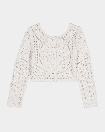 BA&SH MARC LACE CARDIGAN