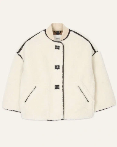 Ba&sh Ba & Sh Manteau Faxu Shearling Coat In Neutrals