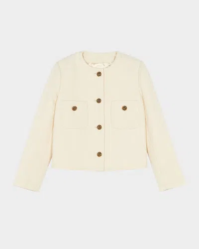 BA&SH MEREDITH BOUCLÉ JACKET