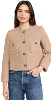 Ba&sh Meredith Jacket Camel In Camel