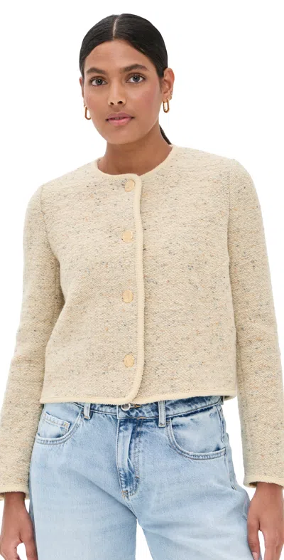Ba&sh Meredith Jacket Ecru In Off White