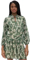 Ba&sh Minthe Dress In Kaki