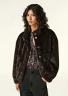 Ba&sh Ba & Sh Paros Faux Fur Coat