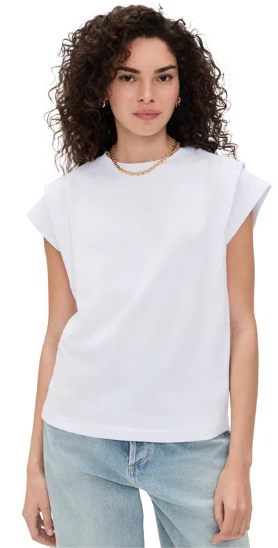 Ba&sh Pio T-shirt Blanc