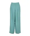 Ba&sh Pleated Casual Pants In Blue